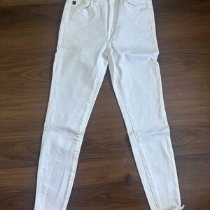 KanCan Women's White Skinny Jeans